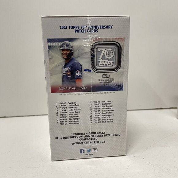 2021 Topps Update Factory Sealed Baseball Card Blaster Box Rookie Insert MLB - Picture 3 of 3